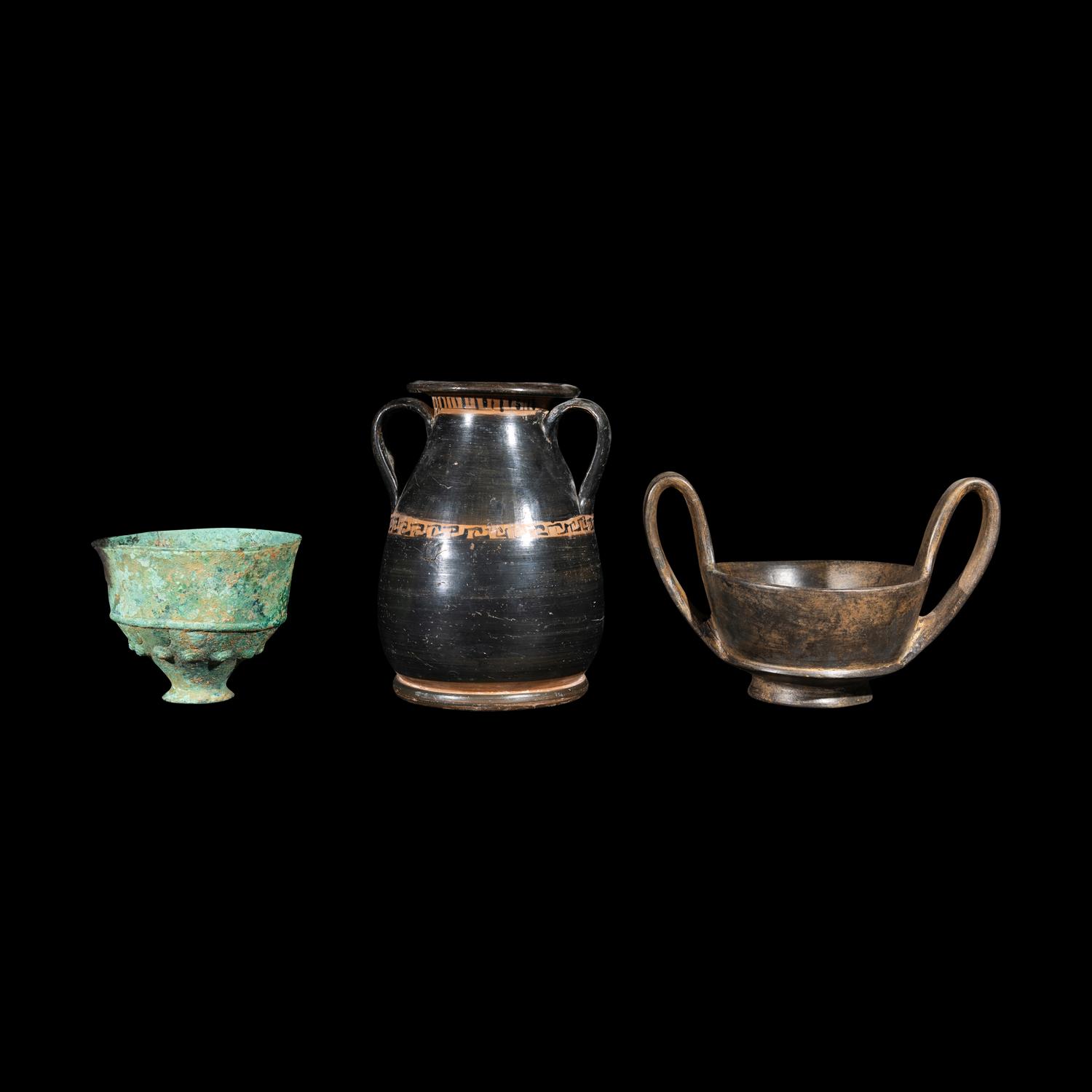Three Greco-Roman Vessels