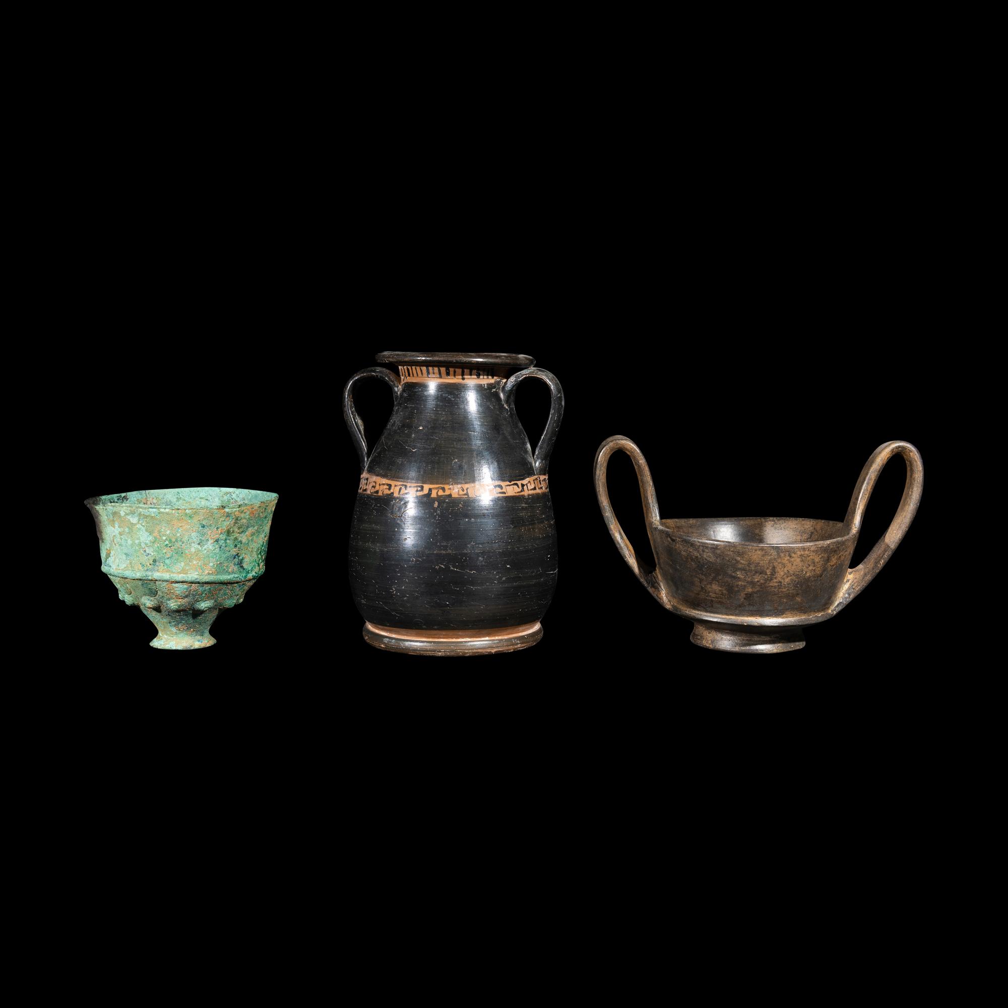 Three Greco-Roman Vessels