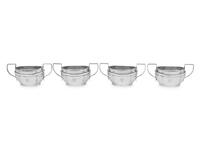 A Set of Four English Salt Cellars