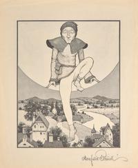 [Parrish, Maxfield] Baum, L. Frank. Proofs of the Illustrations by Maxfield Parrish for "Mother Goose in Prose"