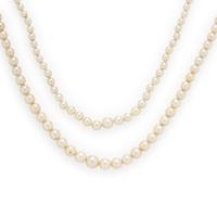 Two Cultured Pearl Necklaces