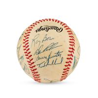 A 1984 Chicago Cubs Team Signed Autograph Baseball (Beckett Authentication Services)