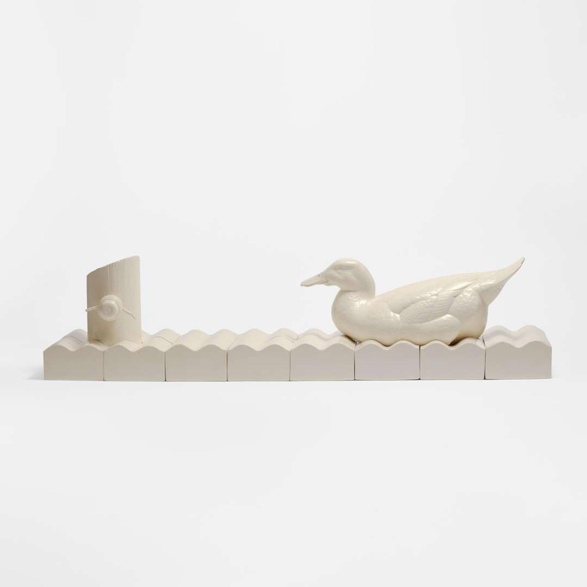 Jack Earl (American, b. 1934) Duck on Waves, USA, circa 1973