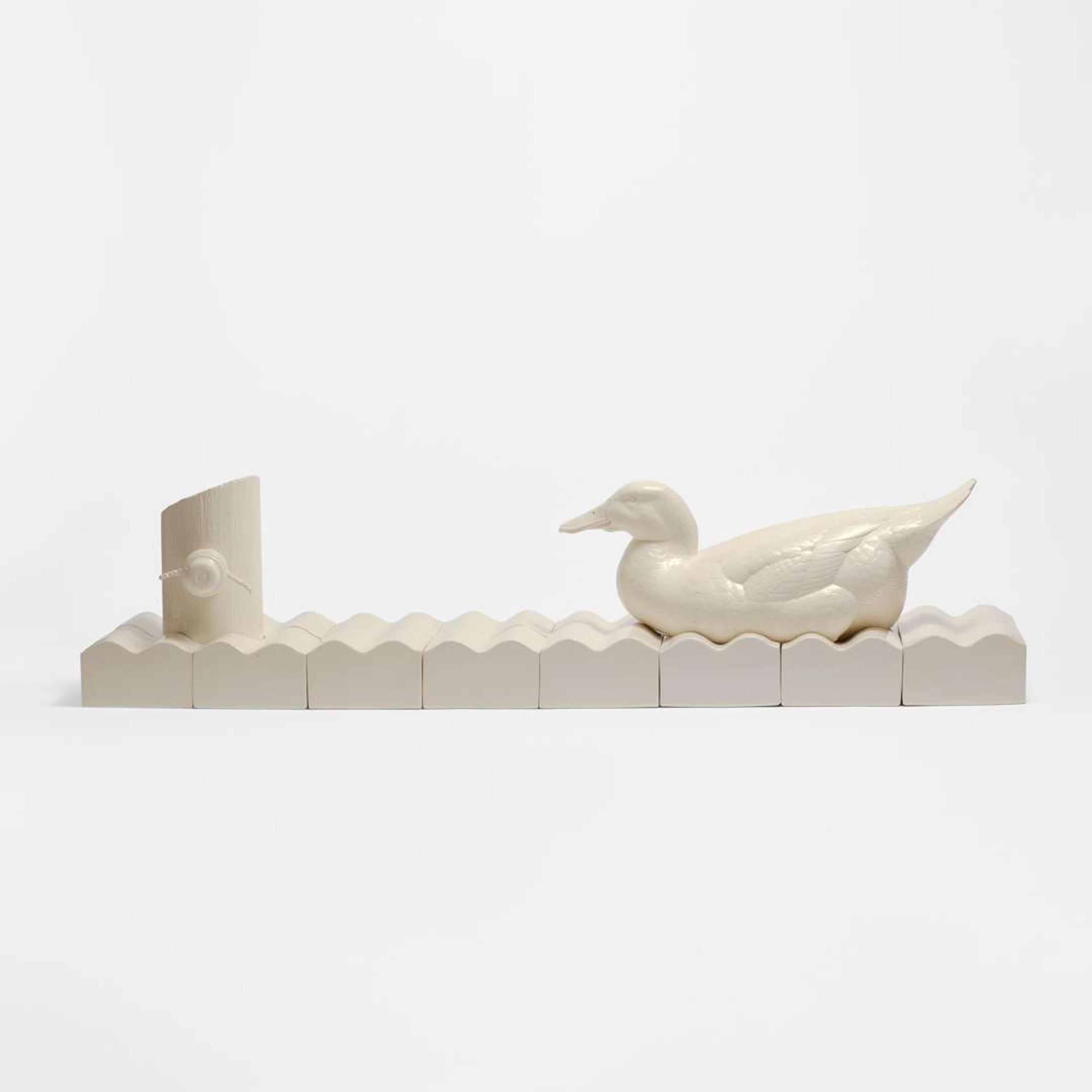Jack Earl (American, b. 1934) Duck on Waves, USA, circa 1973
