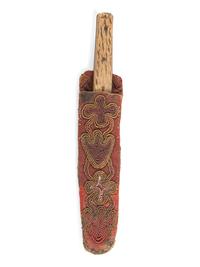 Northwest Coast Knife Sheath, with Knife