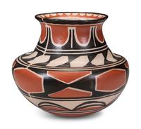 Polychrome Pottery Jar