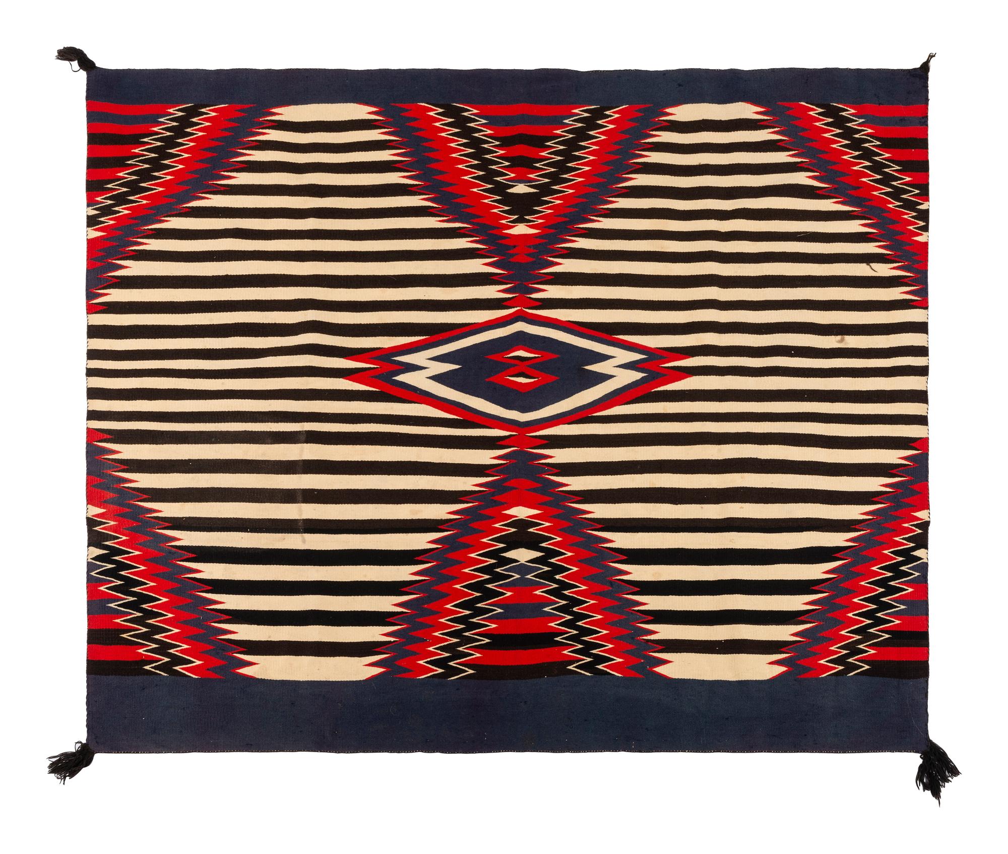 Navajo Germantown Third Phase Pattern Weaving / Rug