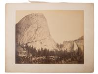 [WESTERN AMERICANA]. WATKINS, Carleton (1829-1916). Mt. Broderick and Nevada Fall. 700 ft. Yosemite. 1861.
