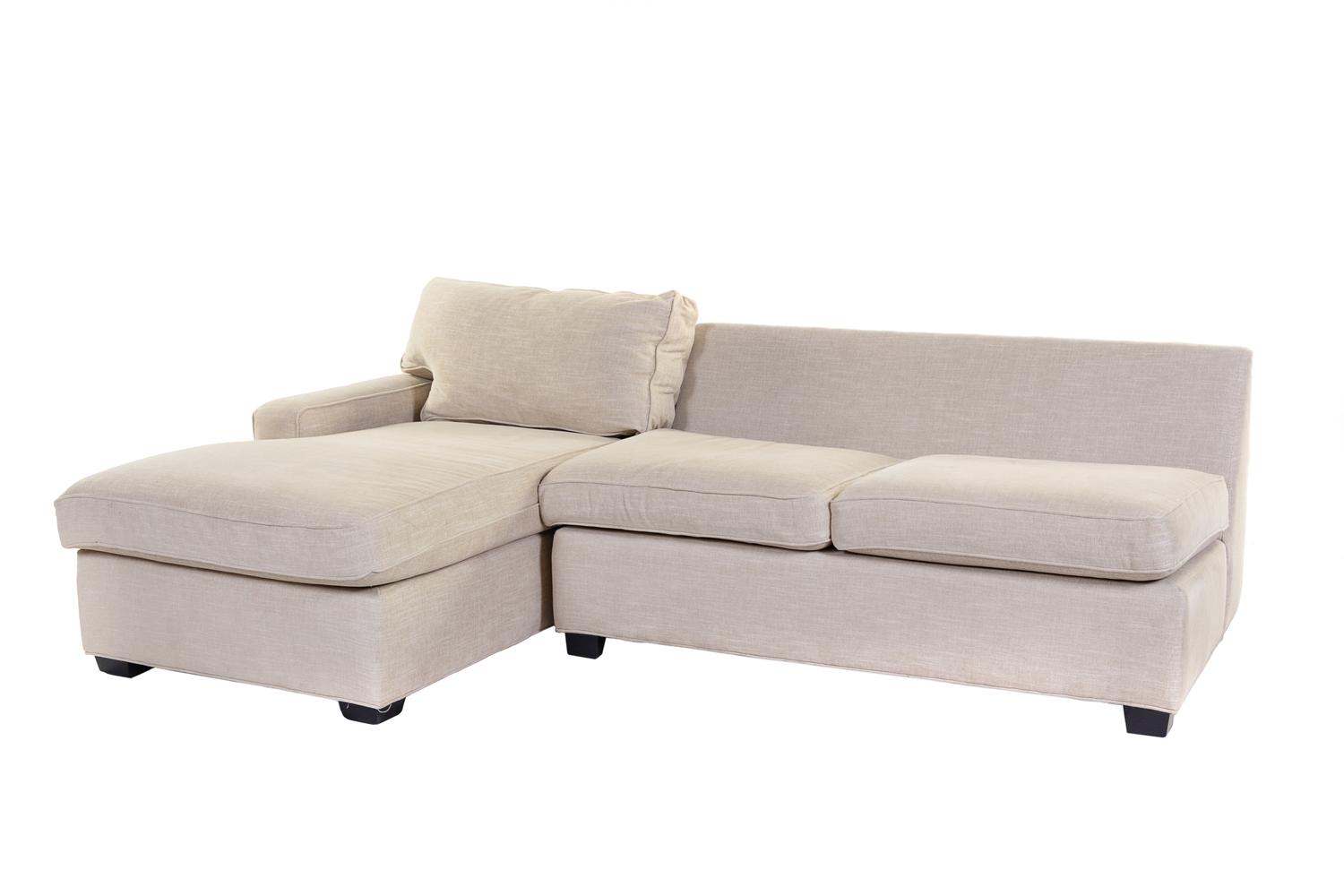 A Contemporary Upholstered Sectional Sofa — MITCHELL GOLD & BOB WILLIAMS