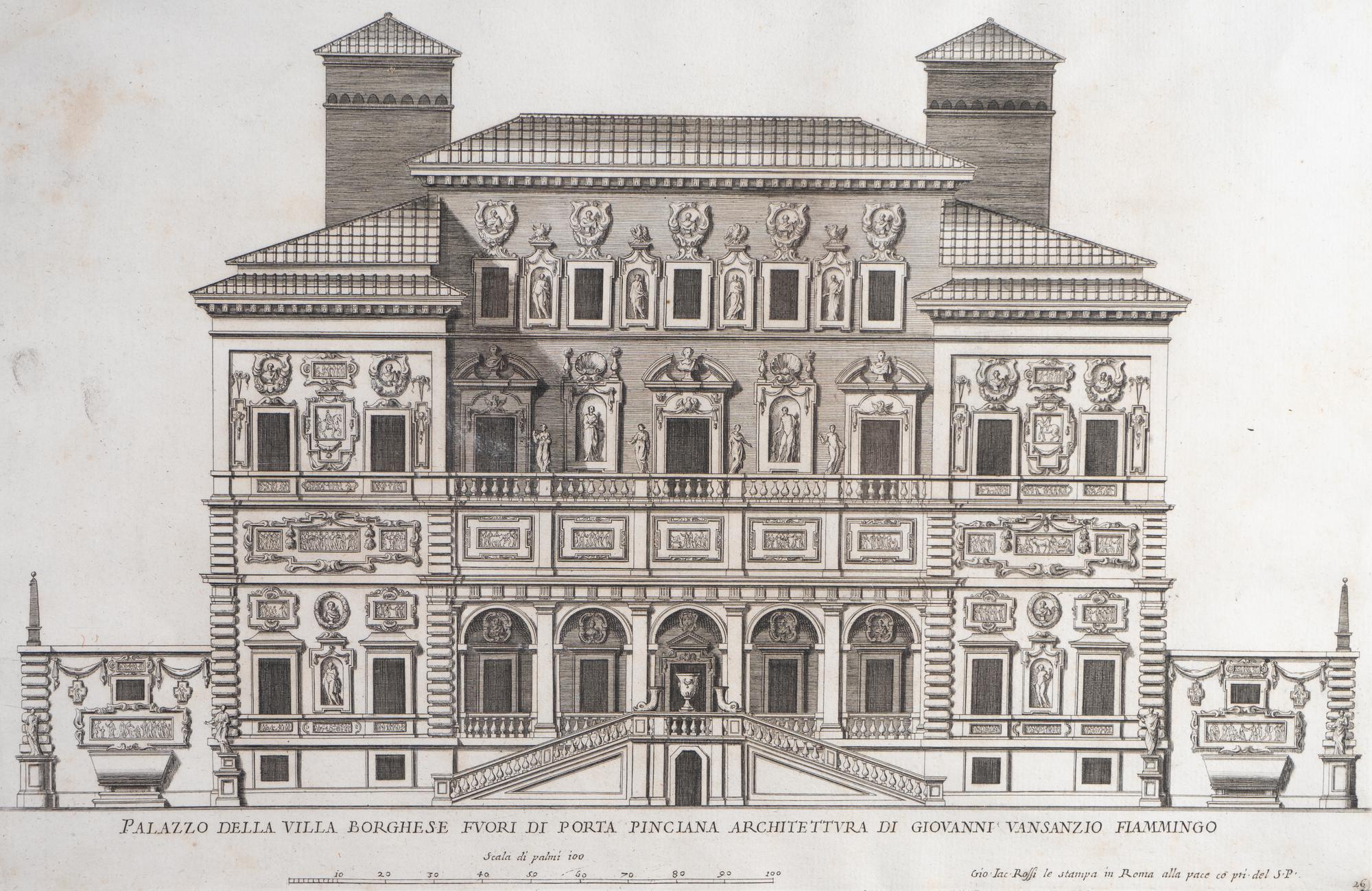 Four Architectural Engravings — 19TH CENTURY