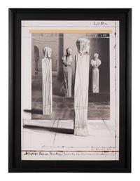 Wrapped Roman Sculptures, Project for Die Glyptothek - Munchen