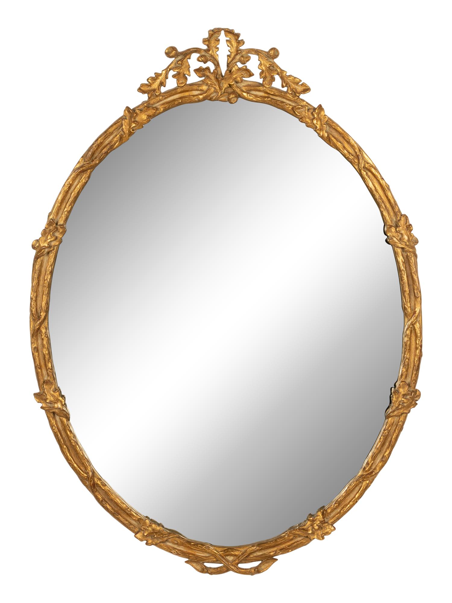 A Continental Giltwood Mirror