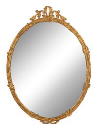 A Continental Giltwood Mirror
