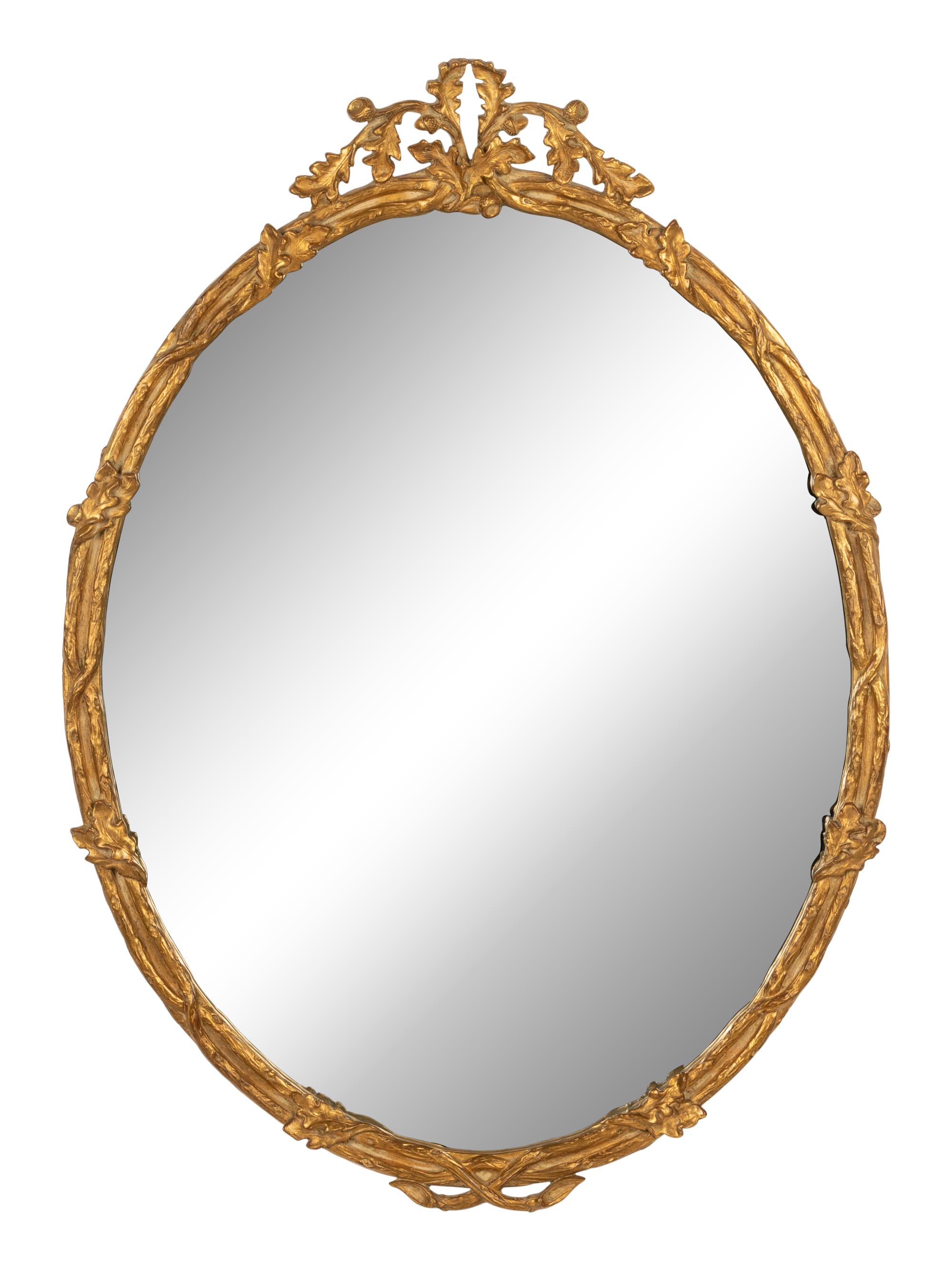 A Continental Giltwood Mirror