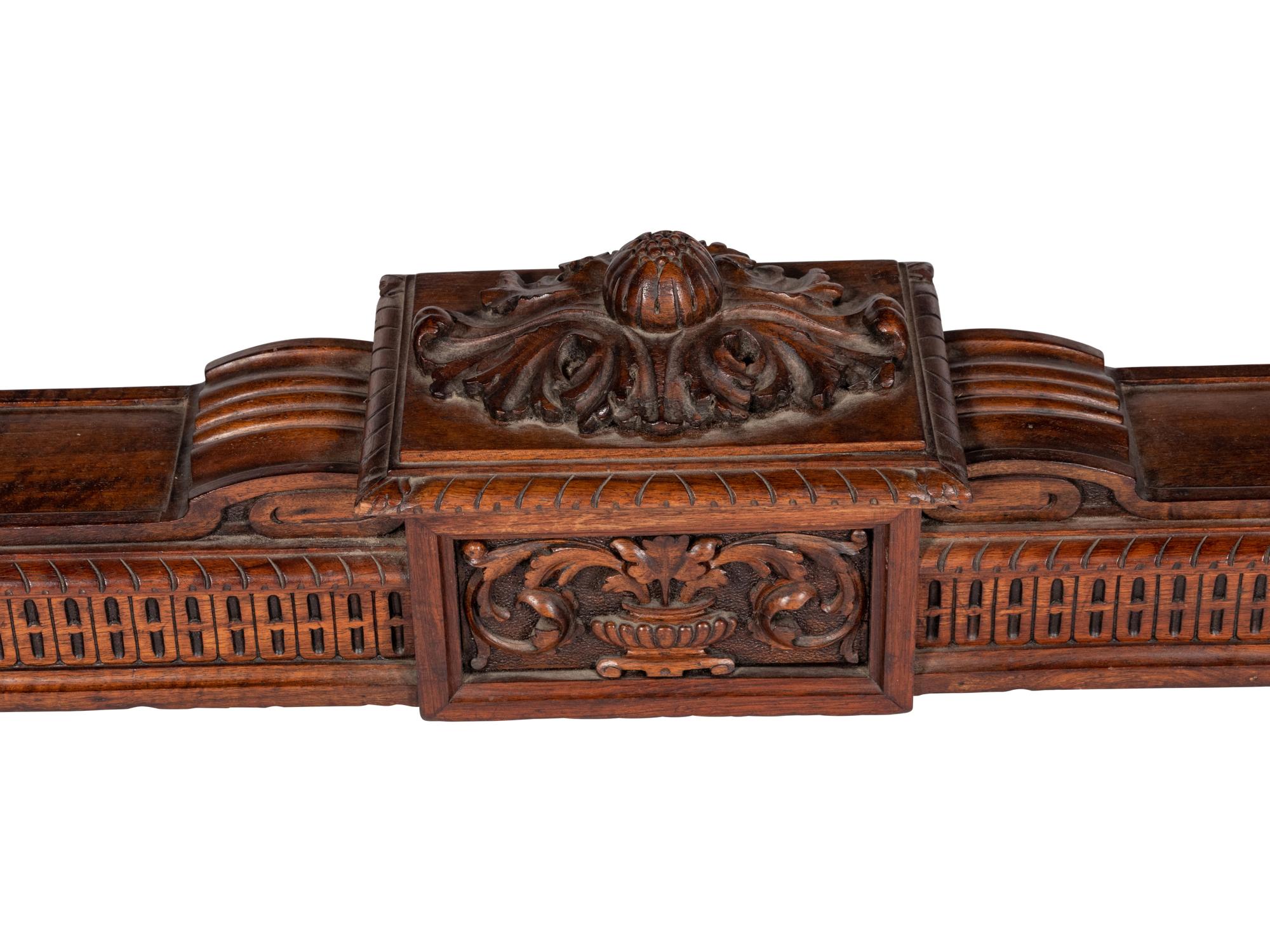 A Renaissance Revival Walnut Refectory Table