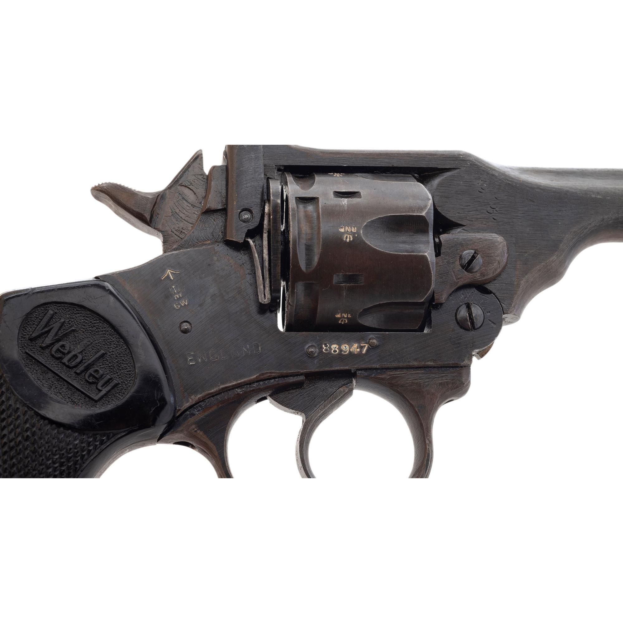 ** Webley Mark IV War Finish with Holster