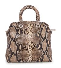 Christian Dior Tan Python Granville Bag, 2011