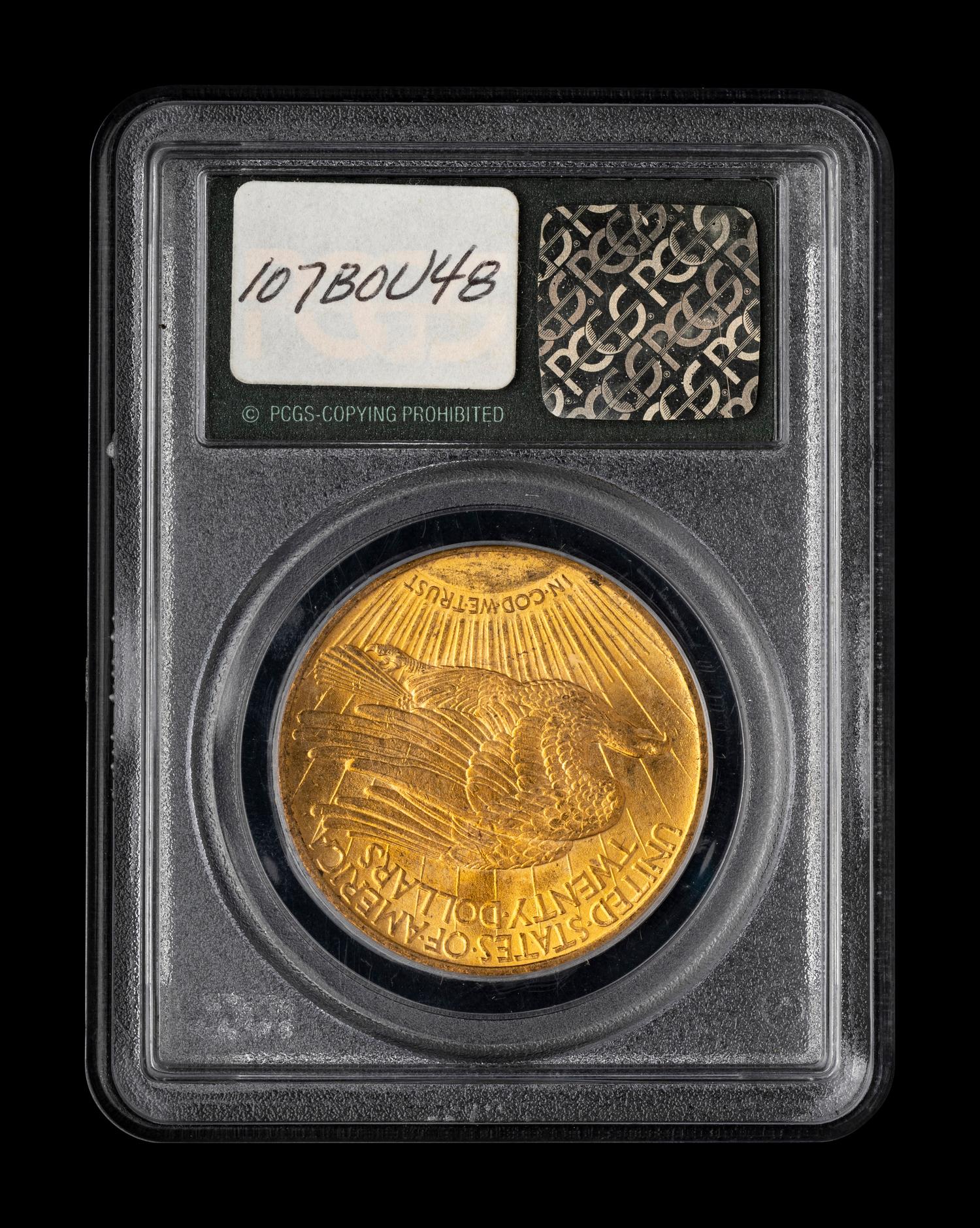 A 1914-S Saint Gaudens $20 Gold Coin (PCGS MS63)