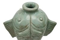 A Group of Five Chinese Celadon Porcelain Vases