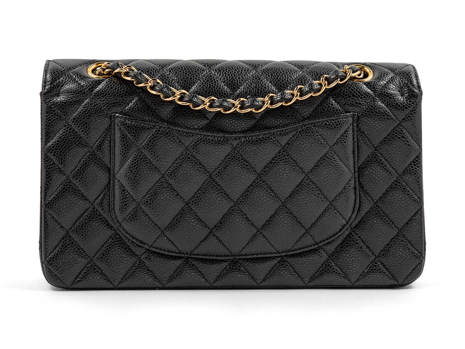 Chanel Black Double Flap Handbag, 2008-2009