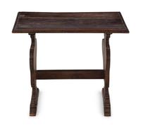 An Italian Baroque Style Walnut Side Table