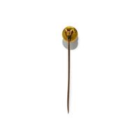 VICTORIAN, ESSEX CRYSTAL JACK RUSSELL TERRIER STICK PIN