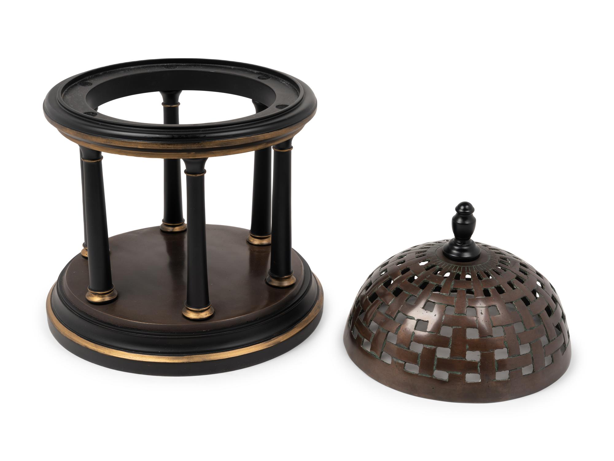A Continental Bronze and Composite Architectural Model
