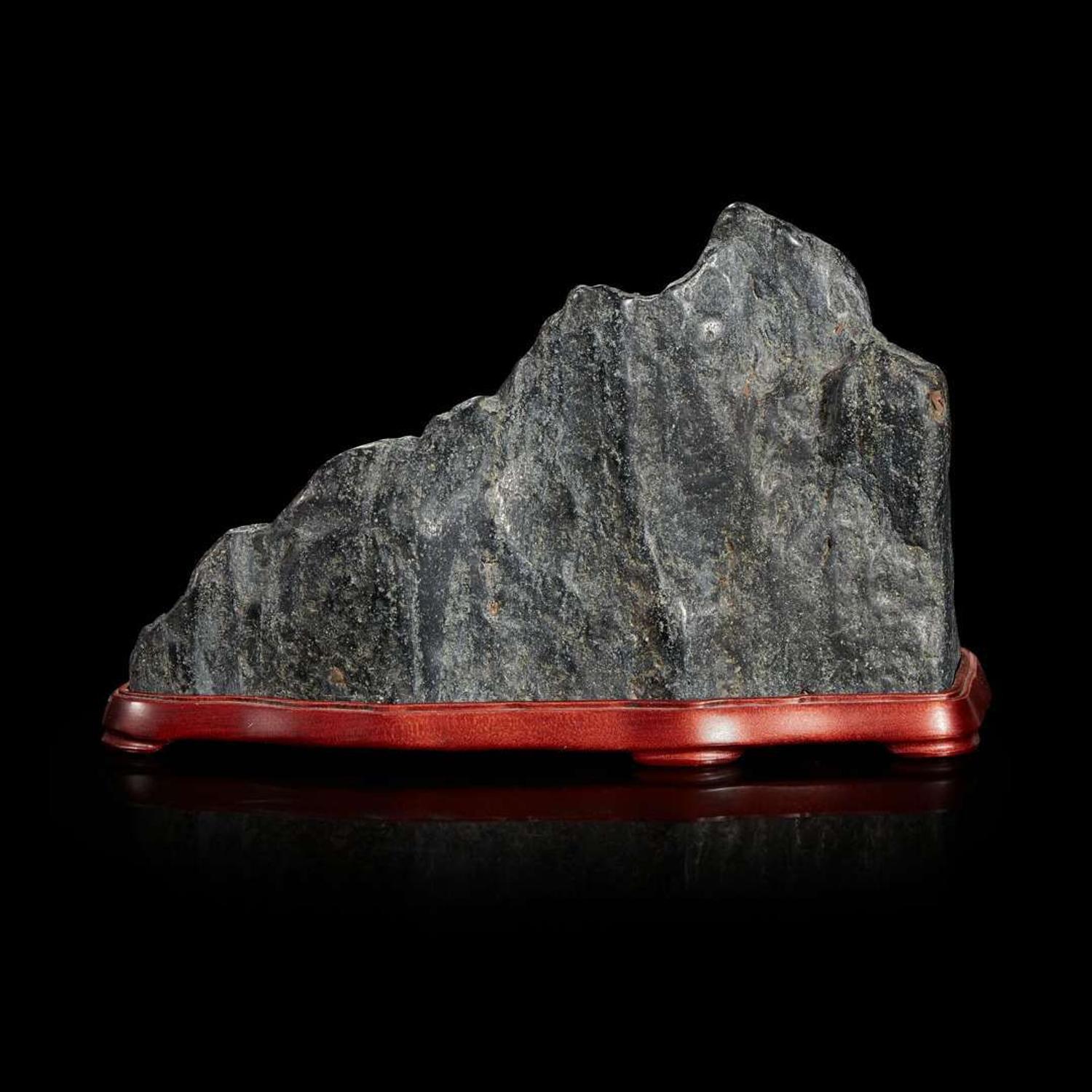A grey scholar's stone