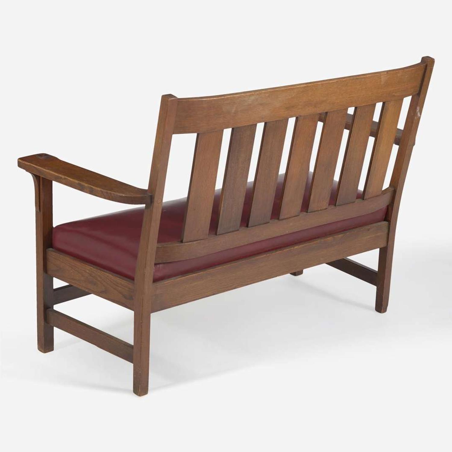 American Arts & Crafts Settee, USA, circa 1905