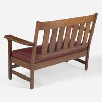 American Arts & Crafts Settee, USA, circa 1905