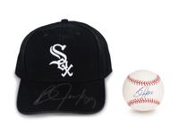 A Bo Jackson Signed Autograph Baseball and Chicago White Sox Hat (Beckett Authentication Services BAS Certified),