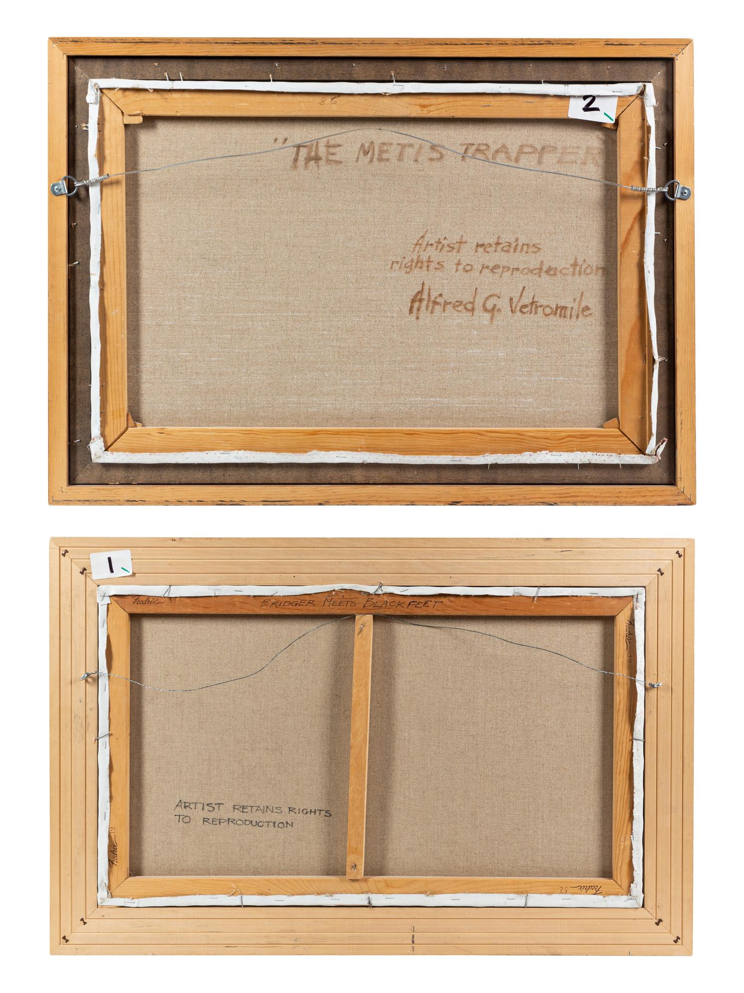 The Metis Trapper, and Bridger Meets Blackfeet