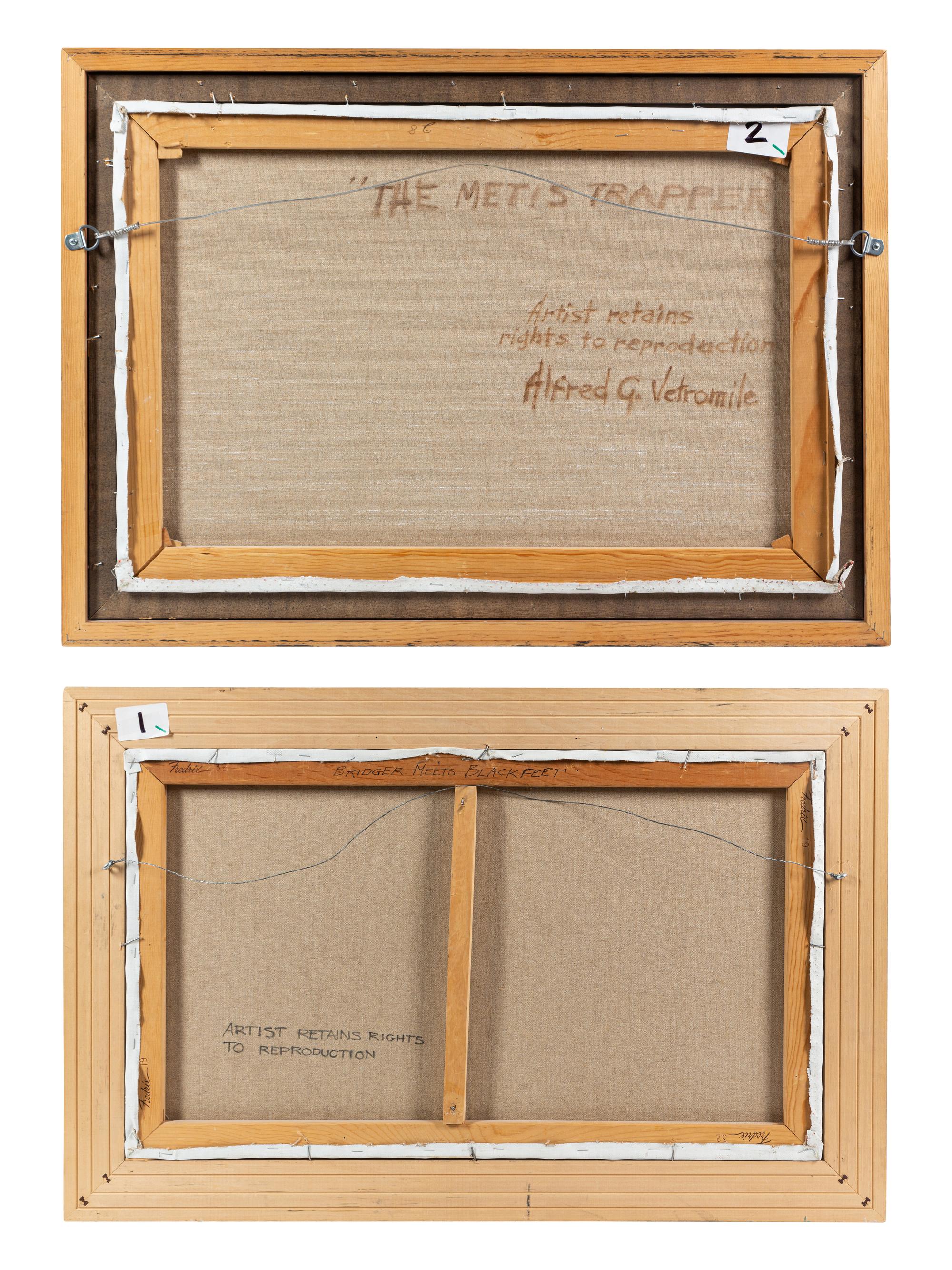 The Metis Trapper, and Bridger Meets Blackfeet
