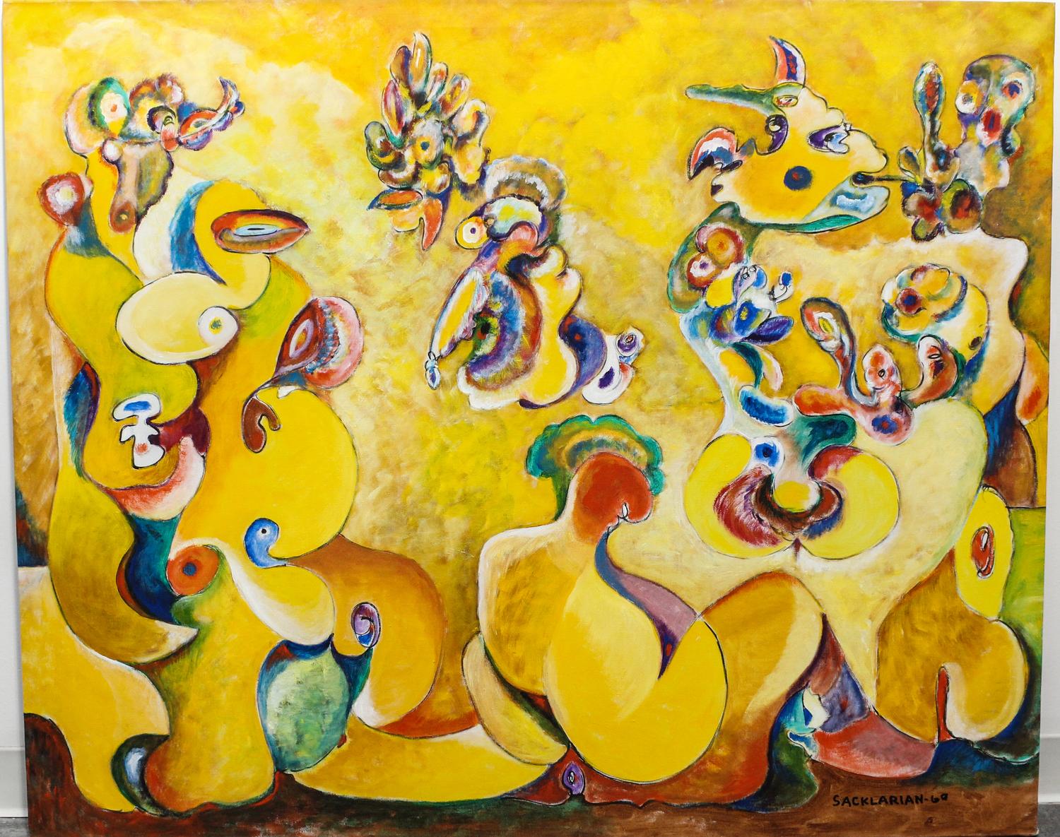 Stephen Sacklarian, (American, 1889-1983), Genesis #2, 1969