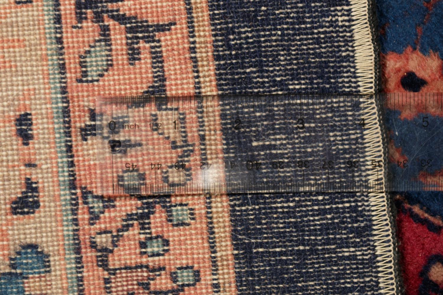 An Indo-Mohajeran Sarouk Wool Rug