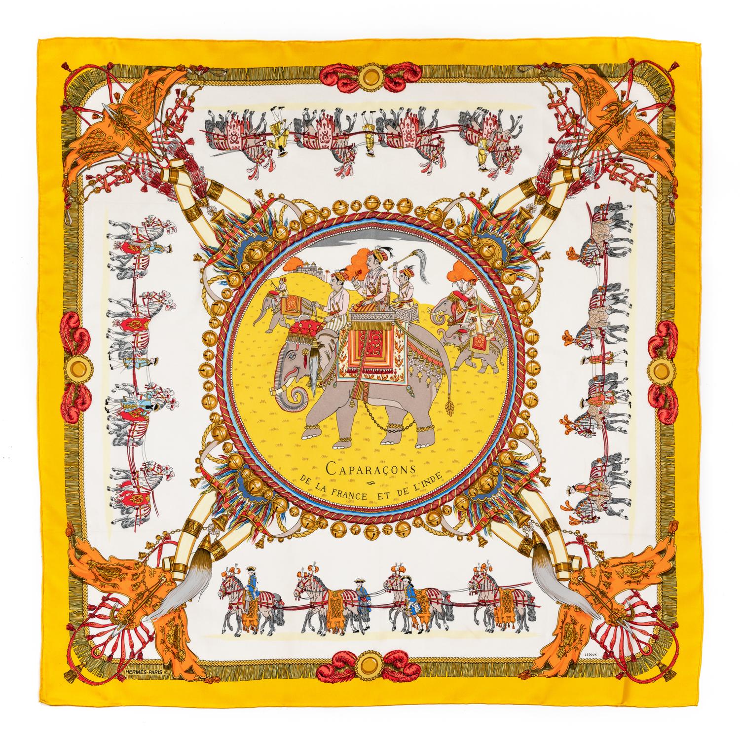 Hermès 90cm Silk Scarf