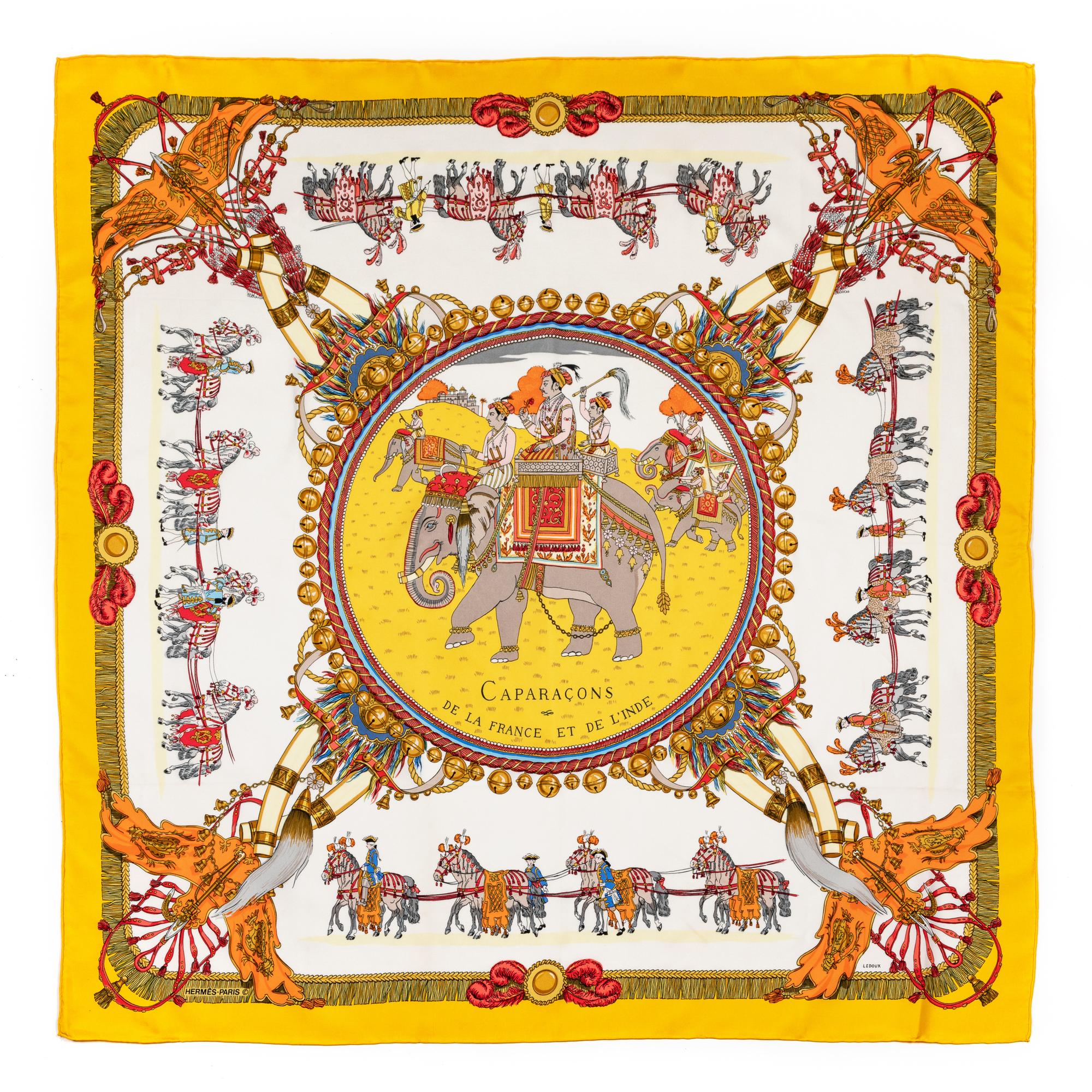 Hermès 90cm Silk Scarf