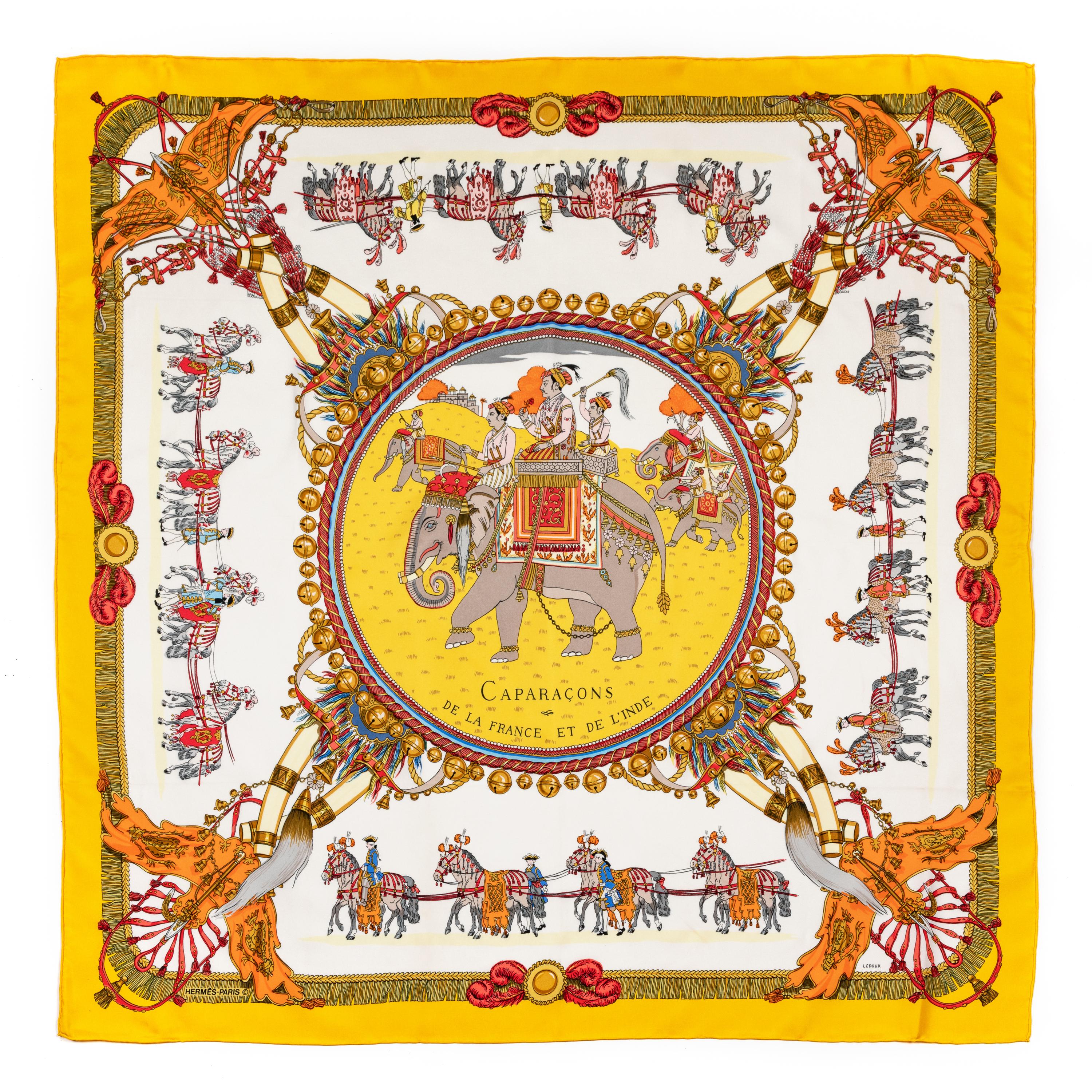 Hermès 90cm Silk Scarf