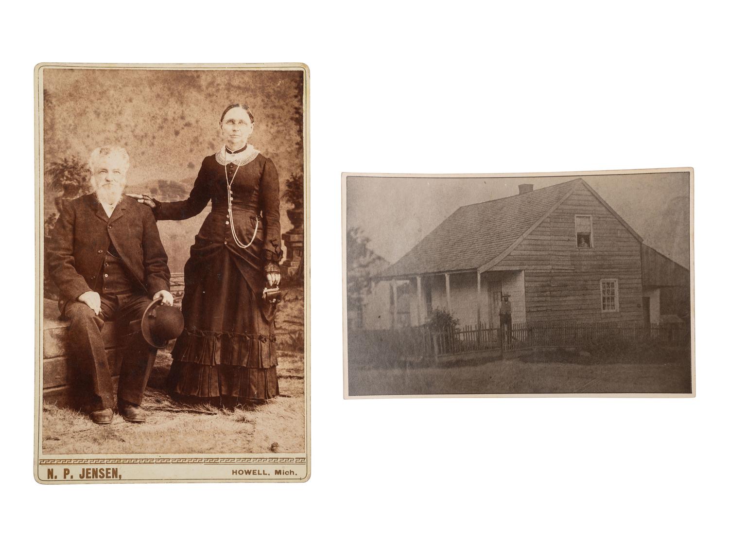 [GOLD RUSH]. Extensive California Gold Rush archive of William J. Jewell (1818-1885) including letters, diaries, and photographs, ca. 1852-1853.