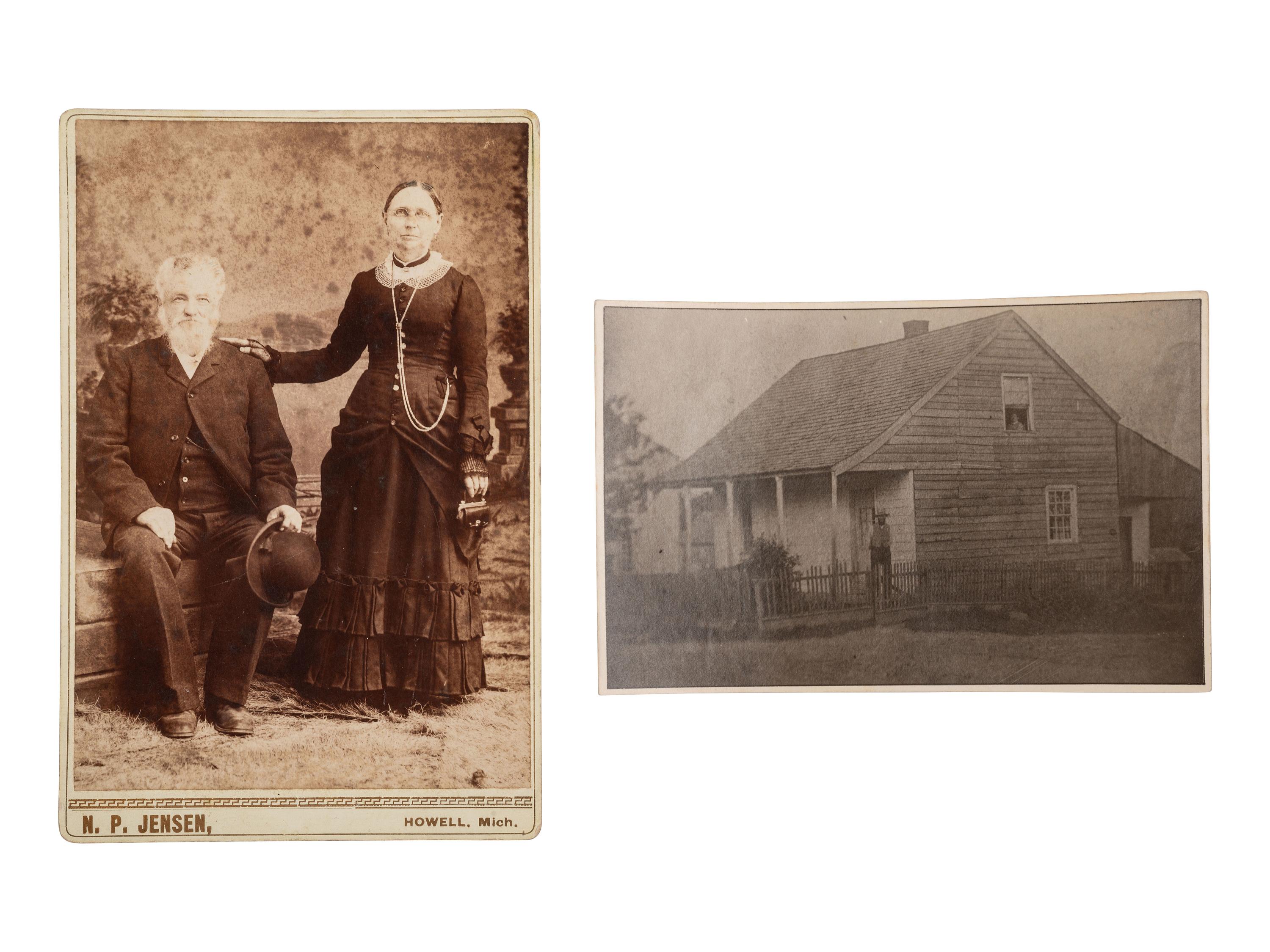 [GOLD RUSH]. Extensive California Gold Rush archive of William J. Jewell (1818-1885) including letters, diaries, and photographs, ca. 1852-1853.