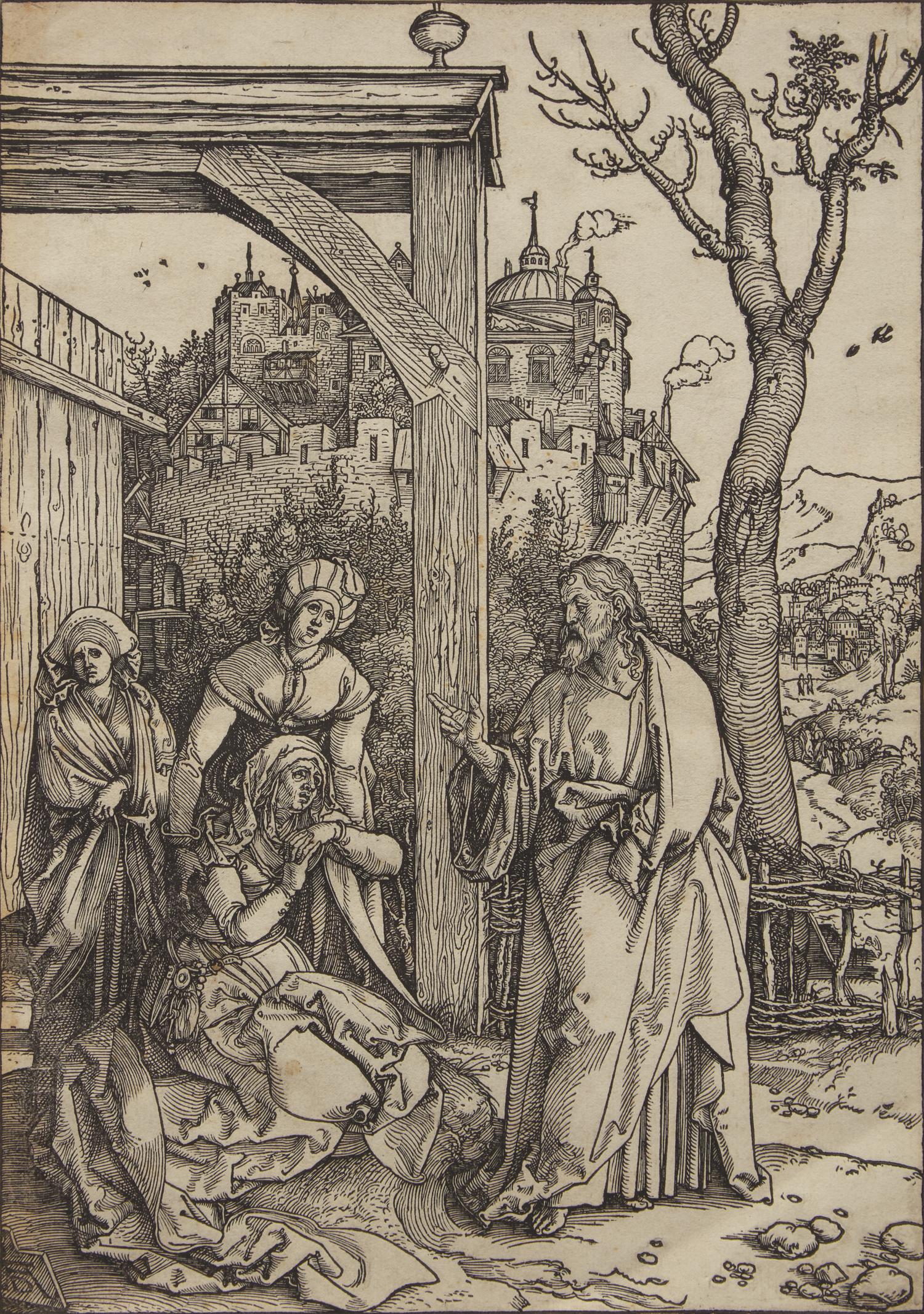 Christ Taking Leave of his Mothe r (from Life of the Virgin )