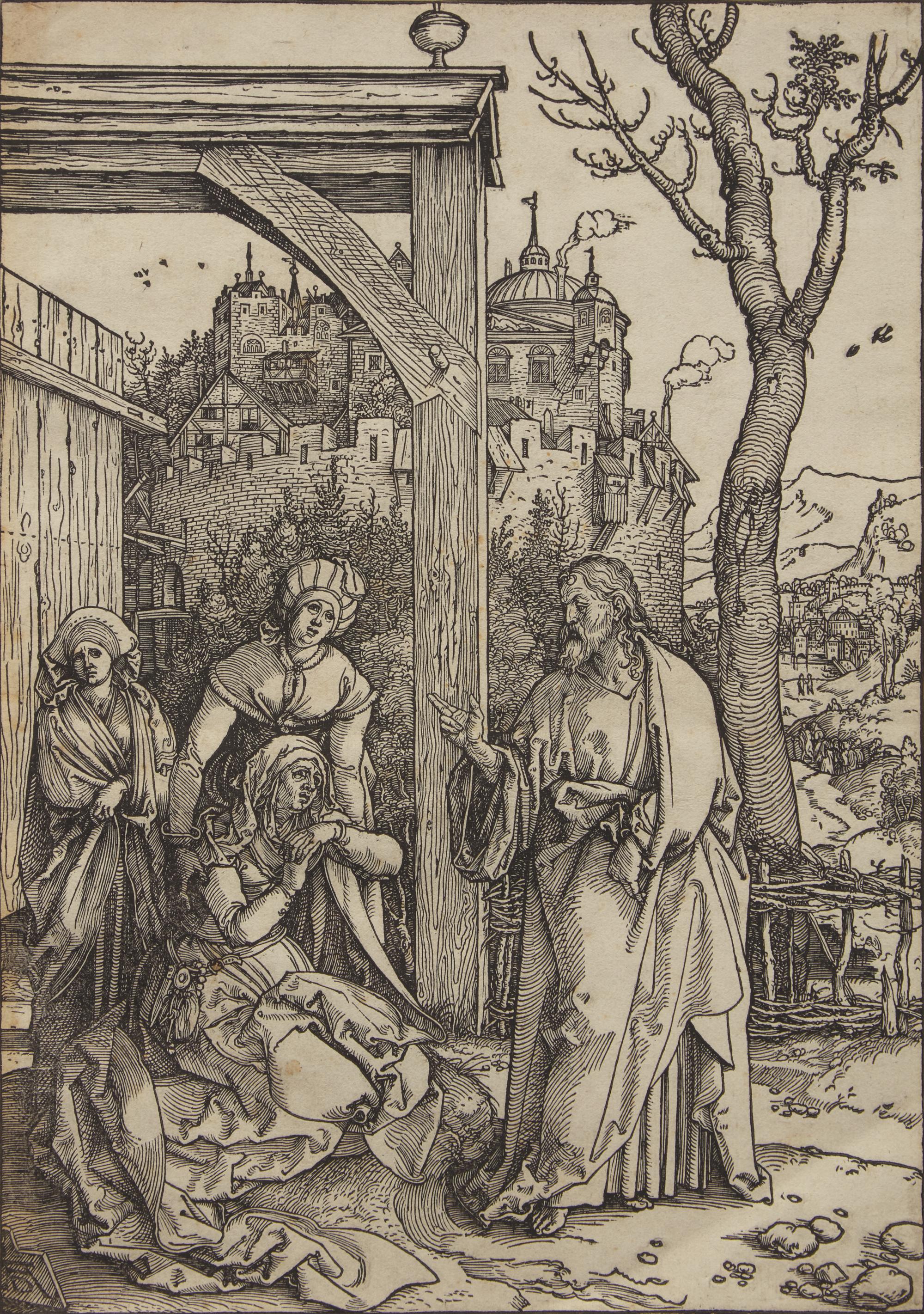 Christ Taking Leave of his Mothe r (from Life of the Virgin )