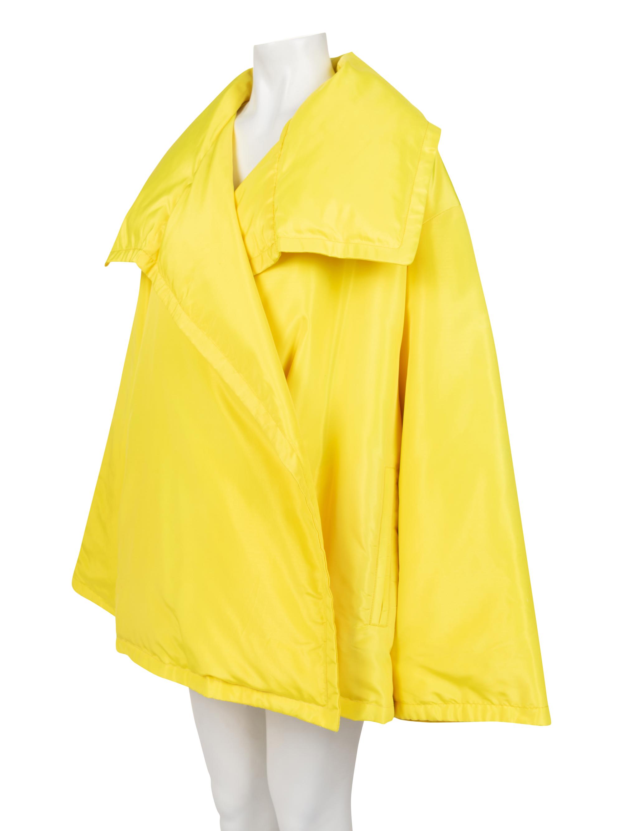 Donna Karan Goose Down Wrap Jacket, 1980-90s