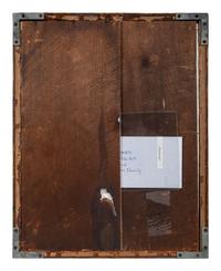 An Unusually Large Watercolor and Penwork Family Record, 19th Century