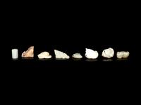 Eight Chinese Hardstone Articles
