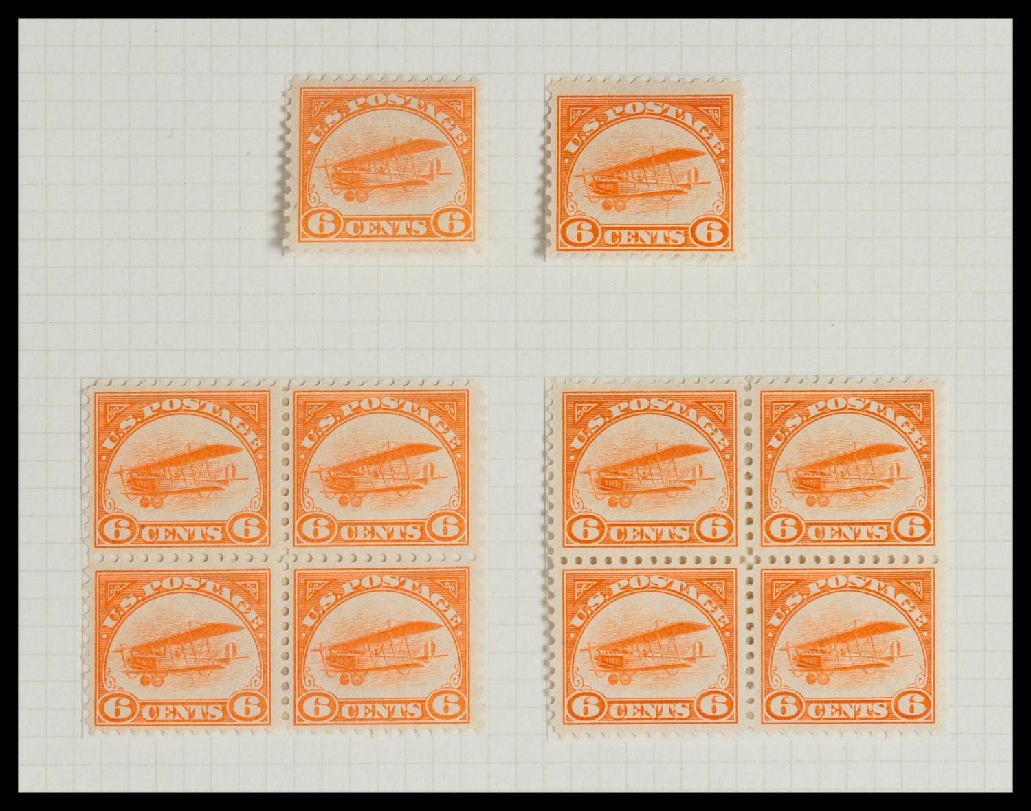 A Collection of United States Airmail Stamps — 1918-1929