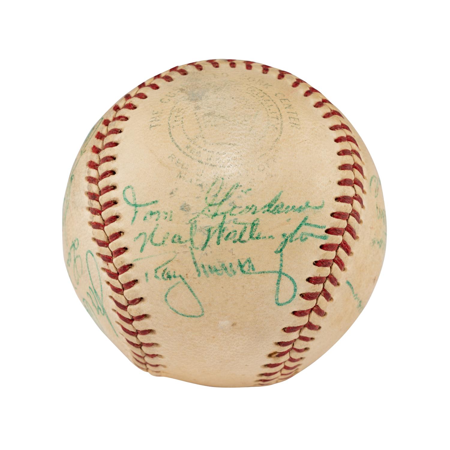 A 1953 Philadelphia Athletics Team Signed Autograph Baseball (Beckett Authentication Services)