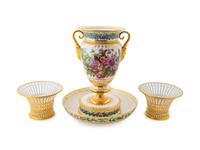 Four Sevres Porcelain Articles — Circa 1826-1831