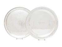 Two American Silver Serving Dishes
