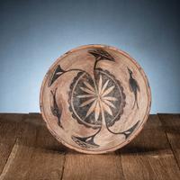 Cochiti Pottery Bowl, with Birds